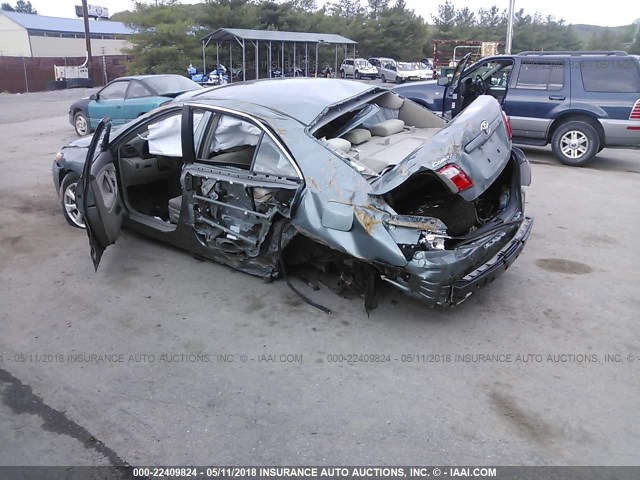 4T1BE46K27U555640 - 2007 TOYOTA CAMRY NEW GENERAT CE/LE/XLE/SE BLUE photo 3