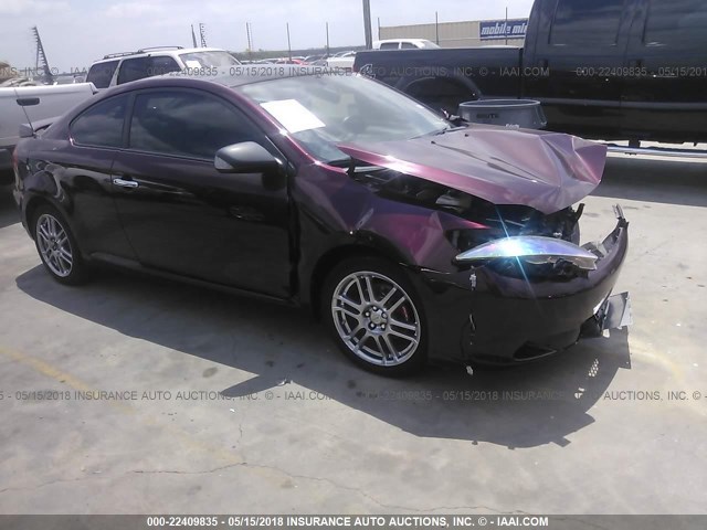 JTKDE177870173361 - 2007 TOYOTA SCION TC 紫色 照片 1