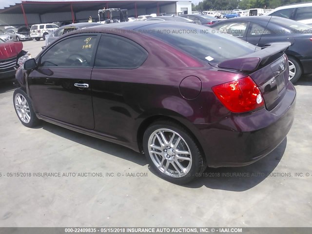 JTKDE177870173361 - 2007 TOYOTA SCION TC 紫色 照片 3