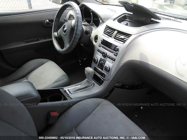 1G1ZB5EB6A4155065 - 2010 CHEVROLET MALIBU LS GRAY photo 5