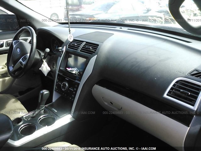 1FMHK7F84BGA46391 - 2011 FORD EXPLORER LIMITED 栗色 照片 5