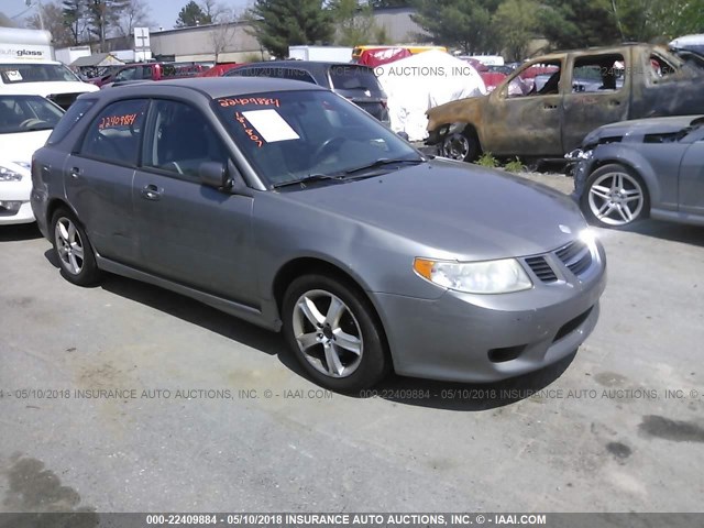 JF4GG61616G050432 - 2006 SAAB 9-2 2.5I GRAY photo 1