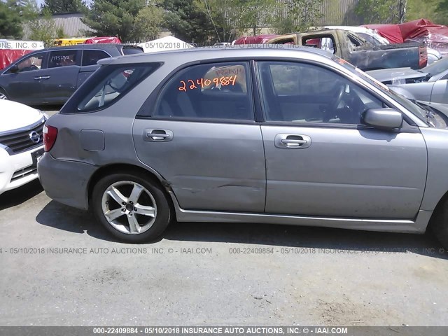 JF4GG61616G050432 - 2006 SAAB 9-2 2.5I GRAY photo 6