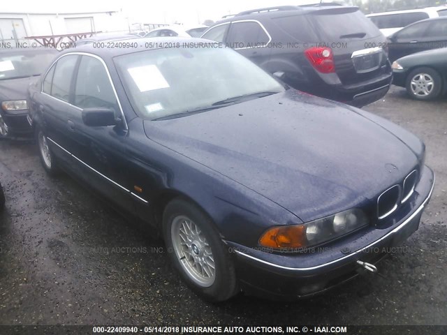 WBADM6346YGV00557 - 2000 BMW 528 I AUTOMATIC Көкшіл фото 1