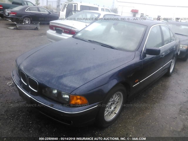 WBADM6346YGV00557 - 2000 BMW 528 I AUTOMATIC Көкшіл фото 2