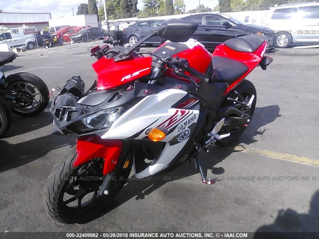 MH3RH06Y2FK005695 - 2015 YAMAHA YZFR3 RED photo 2