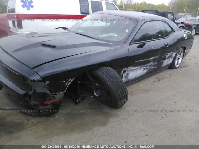 2C3CDZAG1JH131084 - 2018 DODGE CHALLENGER SXT BLACK photo 6