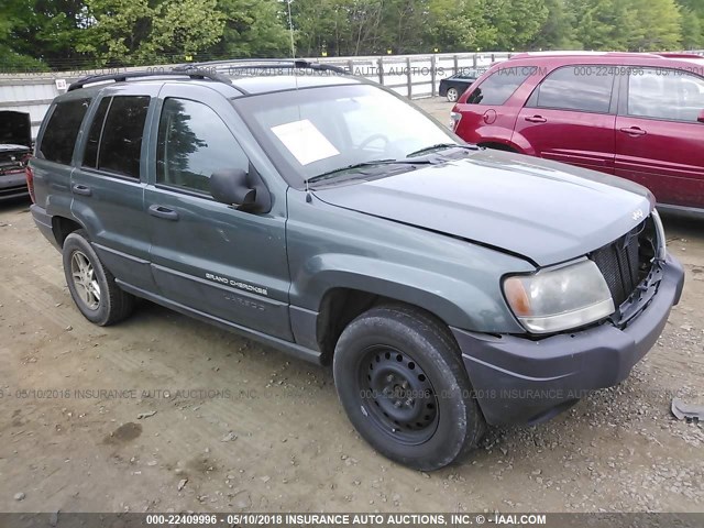 1J4GW48S84C116054 - 2004 JEEP GRAND CHEROKEE LAREDO/COLUMBIA/FREEDOM 绿色 照片 1