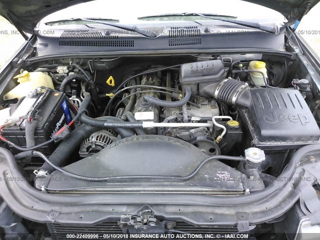 1J4GW48S84C116054 - 2004 JEEP GRAND CHEROKEE LAREDO/COLUMBIA/FREEDOM 绿色 照片 10