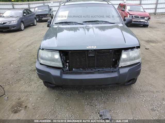 1J4GW48S84C116054 - 2004 JEEP GRAND CHEROKEE LAREDO/COLUMBIA/FREEDOM 绿色 照片 6