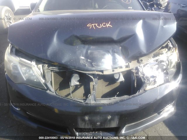 4T1BF1FK9CU102119 - 2012 TOYOTA CAMRY SE/LE/XLE შავი ფოტო 10