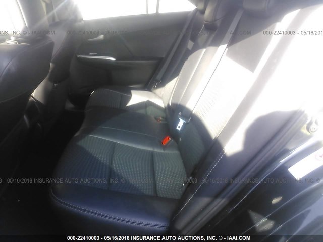 4T1BF1FK9CU102119 - 2012 TOYOTA CAMRY SE/LE/XLE შავი ფოტო 8