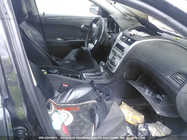1G1ZC5E01AF184487 - 2010 CHEVROLET MALIBU 1LT 黑色 照片 5