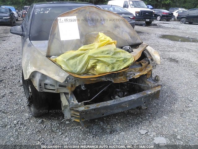 1G1ZC5E01AF184487 - 2010 CHEVROLET MALIBU 1LT 黑色 照片 6