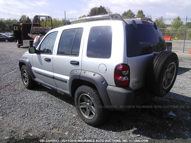 1J4GL38K36W219404 - 2006 JEEP LIBERTY RENEGADE GRAY photo 3