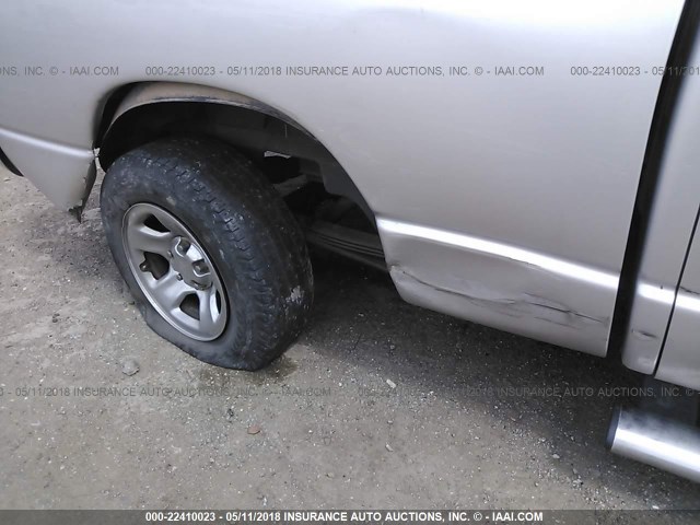 1D7HA18K86J145615 - 2006 DODGE RAM 1500 ST SILVER photo 6