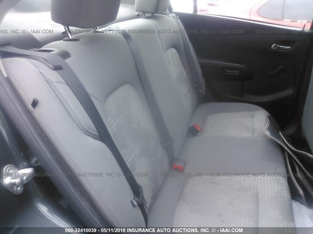 1G1JA5SG5D4185114 - 2013 CHEVROLET SONIC LS ნაცრისფერი ფოტო 8