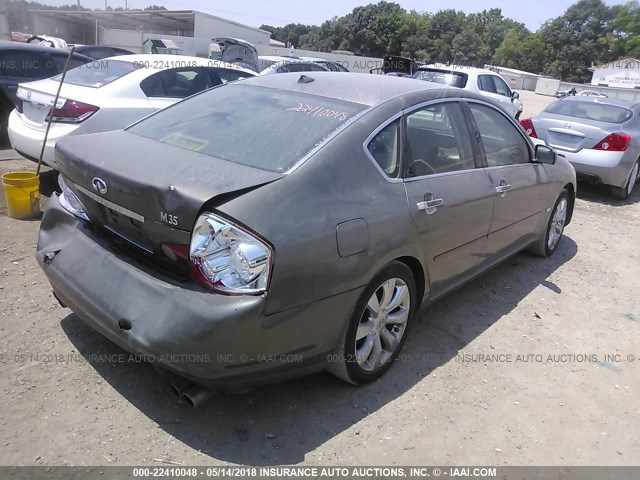 JNKAY01E77M305083 - 2007 INFINITI M35 SPORT BEIGE photo 4