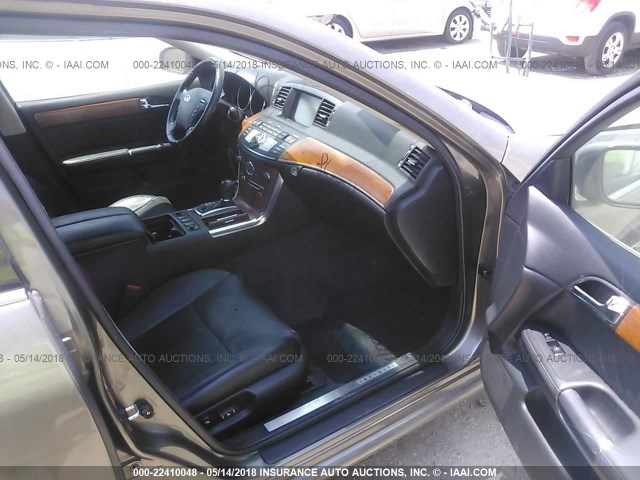 JNKAY01E77M305083 - 2007 INFINITI M35 SPORT BEIGE photo 5