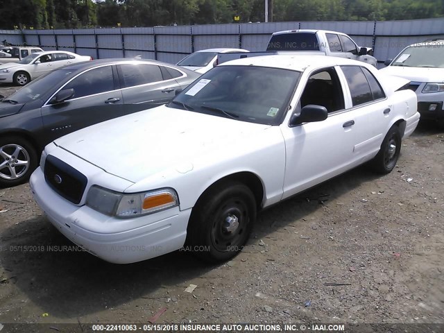 2FAFP71W27X155023 - 2007 FORD CROWN VICTORIA POLICE INTERCEPTOR WHITE photo 2