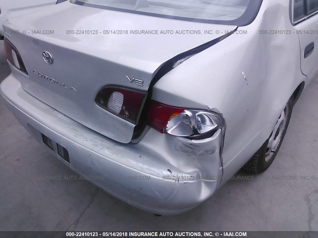 1NXBR12E2XZ280581 - 1999 TOYOTA COROLLA VE/CE/LE 银色 照片 6