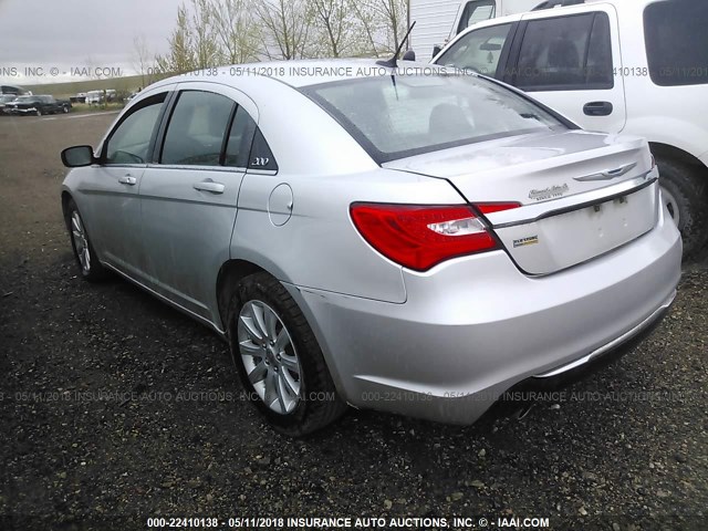 1C3CCBBGXCN272299 - 2012 CHRYSLER 200 TOURING 银色 照片 3