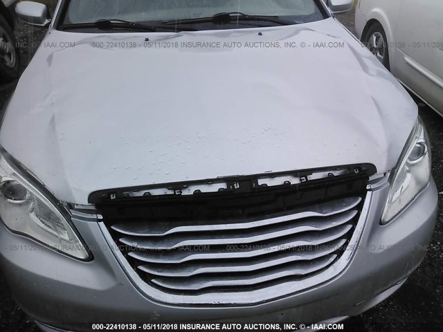 1C3CCBBGXCN272299 - 2012 CHRYSLER 200 TOURING 银色 照片 6
