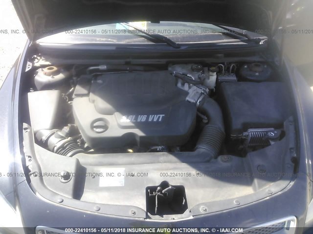 1G1ZK57729F125960 - 2009 CHEVROLET MALIBU LTZ 黑色 照片 10