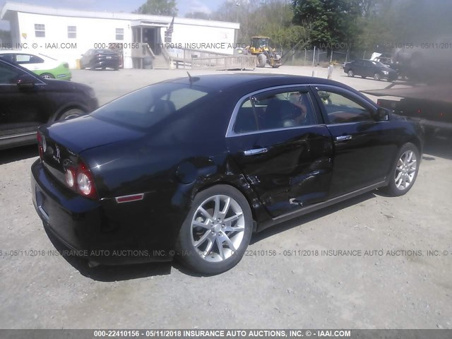 1G1ZK57729F125960 - 2009 CHEVROLET MALIBU LTZ 黑色 照片 4