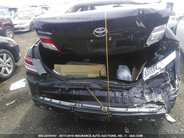 4T1BF3EK9AU011474 - 2010 TOYOTA CAMRY SE/LE/XLE 黑色 照片 6