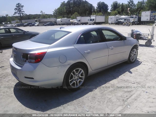1G11C5SA1DF356645 - 2013 CHEVROLET MALIBU 1LT 银色 照片 4