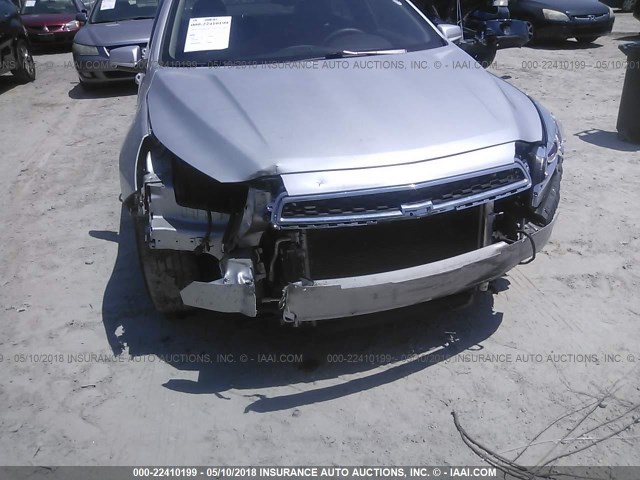 1G11C5SA1DF356645 - 2013 CHEVROLET MALIBU 1LT 银色 照片 6