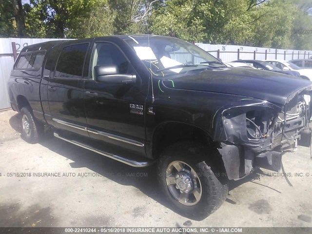 3D3MX39C37G712995 - 2007 DODGE 3500 4X4 CREWCAB  BLACK photo 1