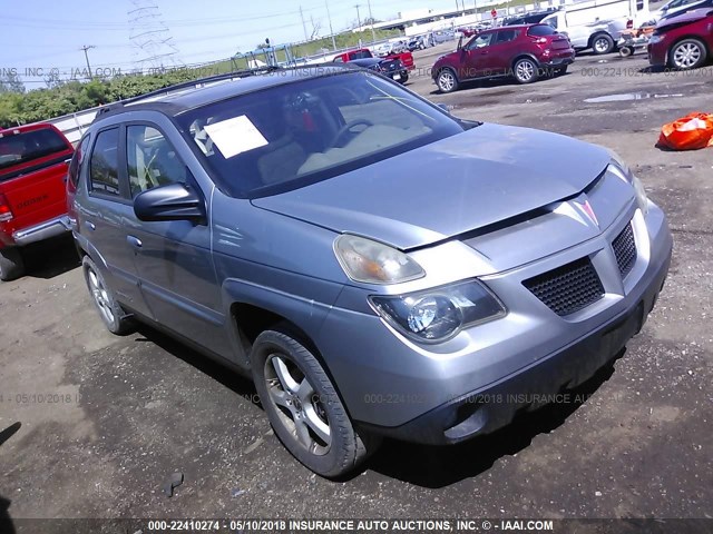 3G7DA03E53S537870 - 2003 PONTIAC AZTEK GRAY photo 1