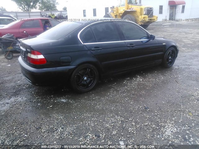 WBAEV534X3KM27436 - 2003 BMW 330 I BLACK photo 4