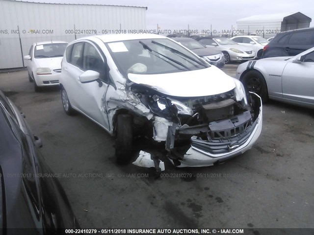 3N1CE2CP0FL402425 - 2015 NISSAN VERSA NOTE S/S PLUS/SV/SL/SR WHITE photo 1