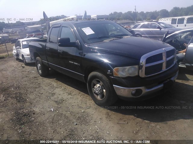 3D7KA28663G740524 - 2003 DODGE RAM 2500 ST/SLT 黑色 照片 1