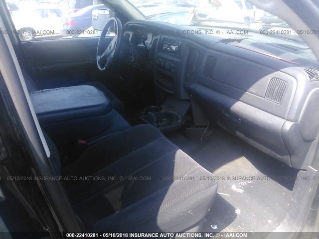 3D7KA28663G740524 - 2003 DODGE RAM 2500 ST/SLT 黑色 照片 5