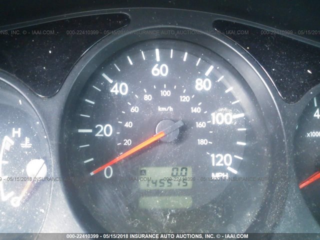 JF1SG65613H762124 - 2003 SUBARU FORESTER 2.5XS შავი ფოტო 7