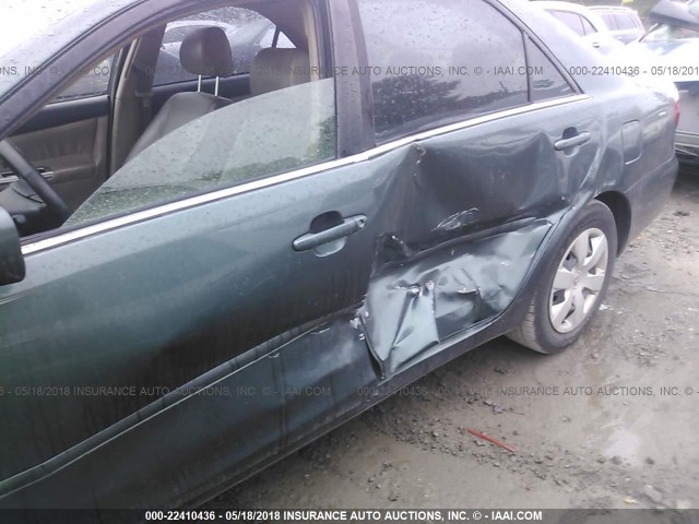 4T1BE32K25U424110 - 2005 TOYOTA CAMRY LE/XLE/SE 绿色 照片 6