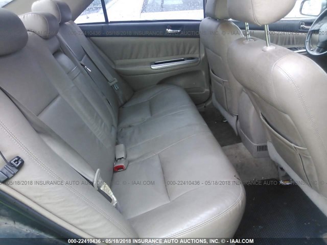4T1BE32K25U424110 - 2005 TOYOTA CAMRY LE/XLE/SE 绿色 照片 8
