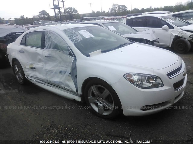 1G1ZF5E73CF214824 - 2012 CHEVROLET MALIBU 3LT WHITE photo 1