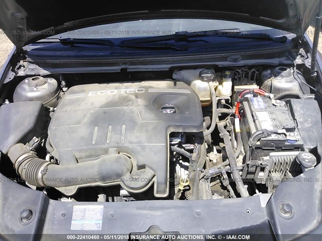 1G1ZC5E06AF175610 - 2010 CHEVROLET MALIBU 1LT 灰色 照片 10