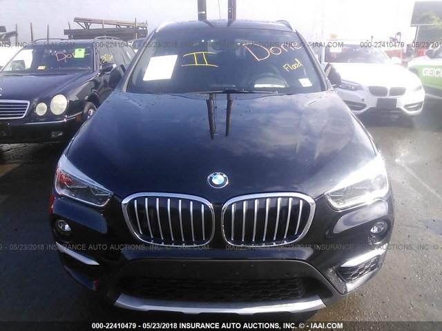 WBXHT3Z30H4A52313 - 2017 BMW X1 XDRIVE28I შავი ფოტო 6
