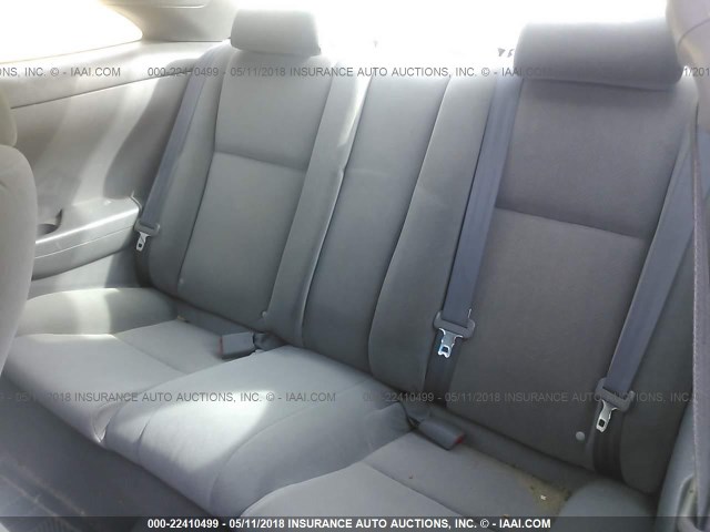 4T1CE30P24U837047 - 2004 TOYOTA CAMRY SOLARA SE/SLE წითელი ფოტო 8