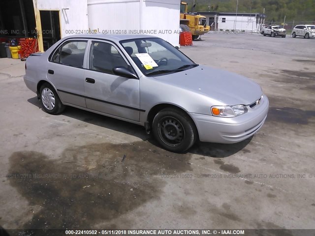 2T1BR12E7XC202721 - 1999 TOYOTA COROLLA VE/CE/LE SILVER photo 1