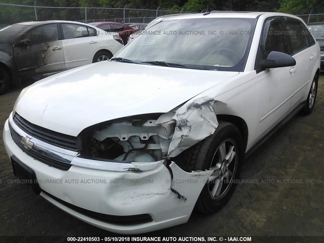 1G1ZT64874F198122 - 2004 CHEVROLET MALIBU MAXX LS WHITE photo 6