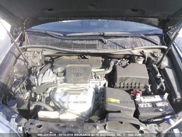 4T1BF1FK2EU796364 - 2014 TOYOTA CAMRY L/SE/LE/XLE 黑色 照片 10