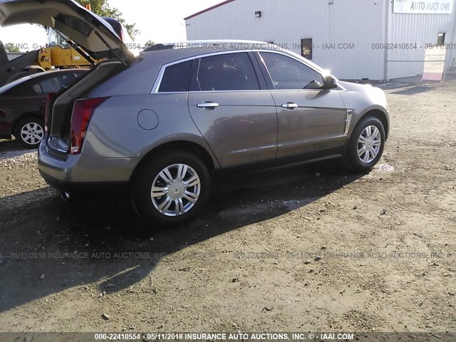 3GYFNAE3XCS504616 - 2012 CADILLAC SRX LUXURY COLLECTION GRAY photo 4