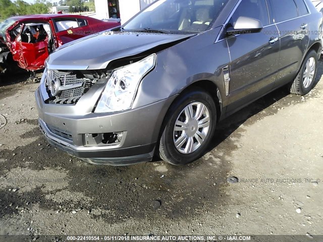 3GYFNAE3XCS504616 - 2012 CADILLAC SRX LUXURY COLLECTION GRAY photo 6